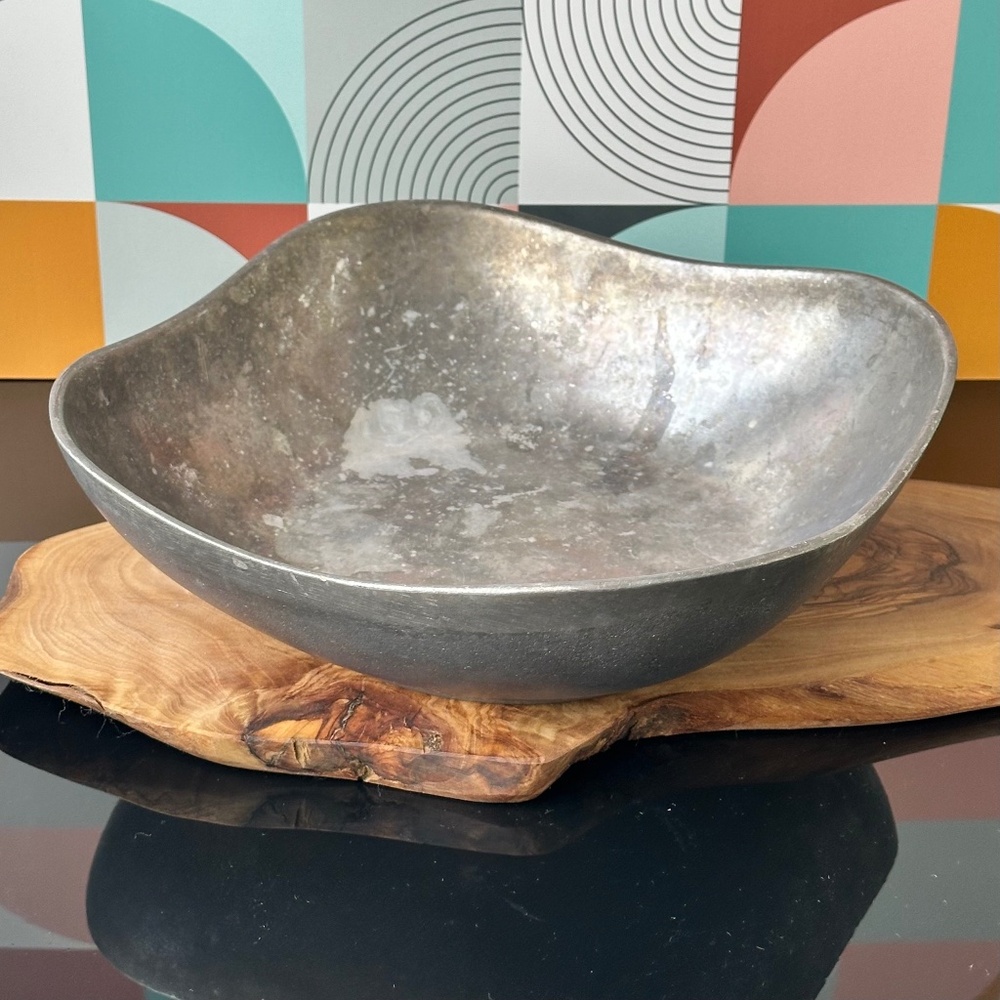 Wilton Armetale Square Serving Bowl – Boston Collection 9" Satin Finish RWP